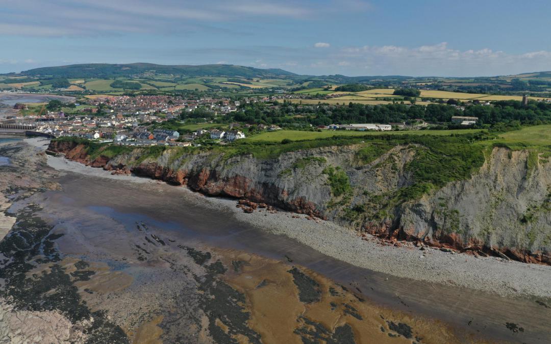 Watchet: West Street Beach and Cleeve Hill