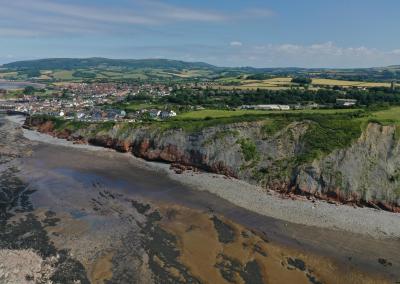 Watchet: West Street Beach and Cleeve Hill